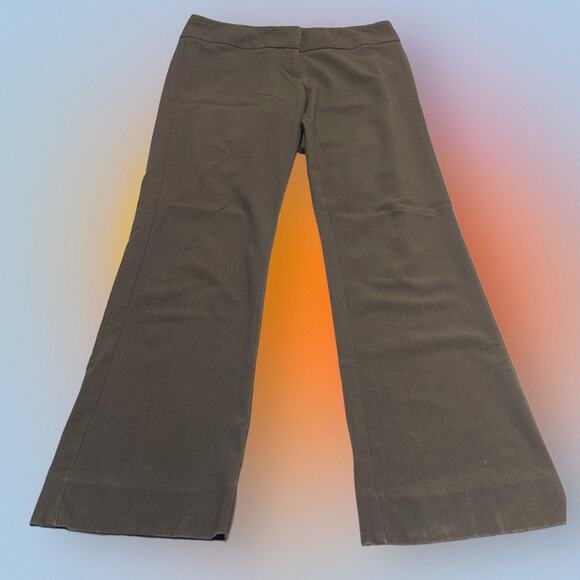 KENNETH COLE Women’s 6 Short Brown Bootcut Dress Pant - Picture 1 of 5